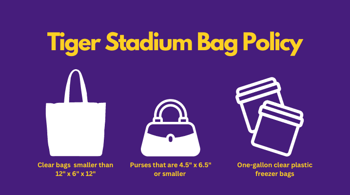 Bag Policy at Lsu Stadium