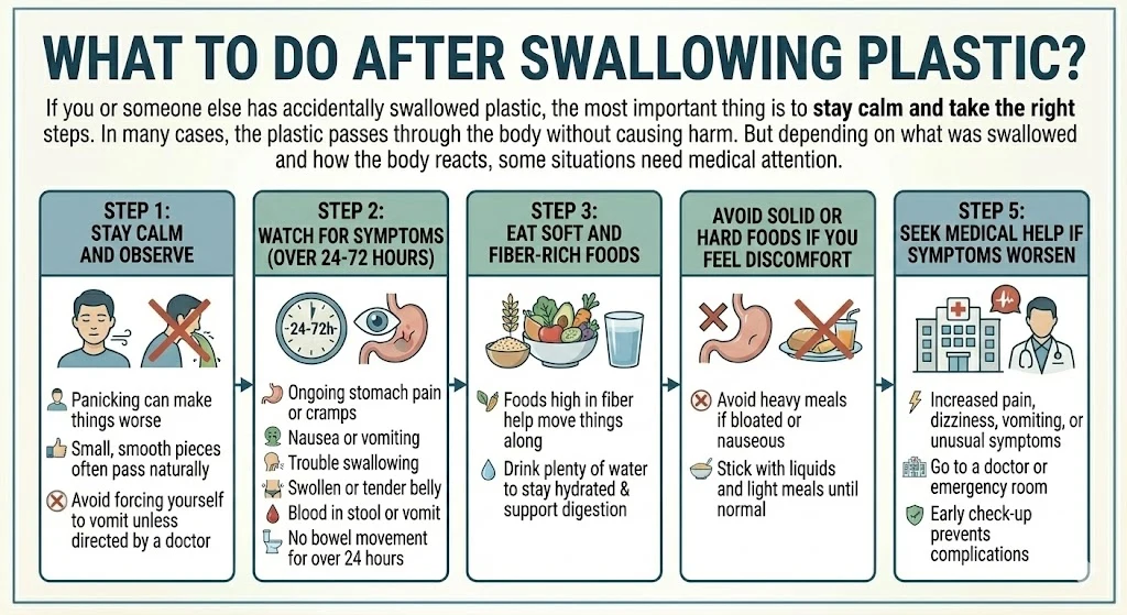 What Happens If You Swallow Plastic