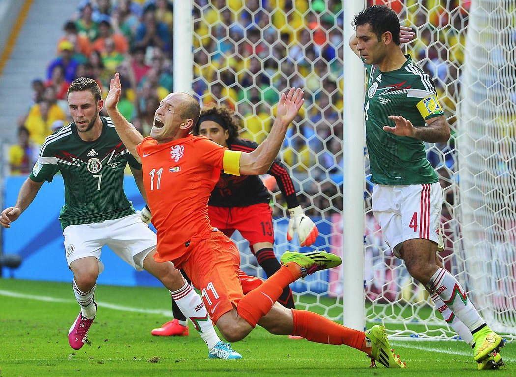 Holland vs Mexico World Cup 2014