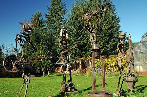 Recycled Spirits of Iron Sculpture Park