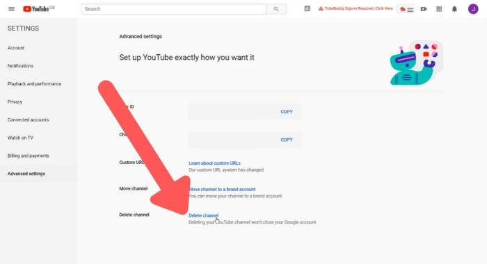 How to Delete a Yt Account