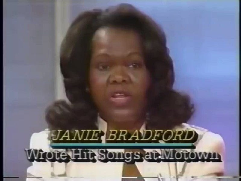 How Janie Bradford Became One of Motown’s First Employees