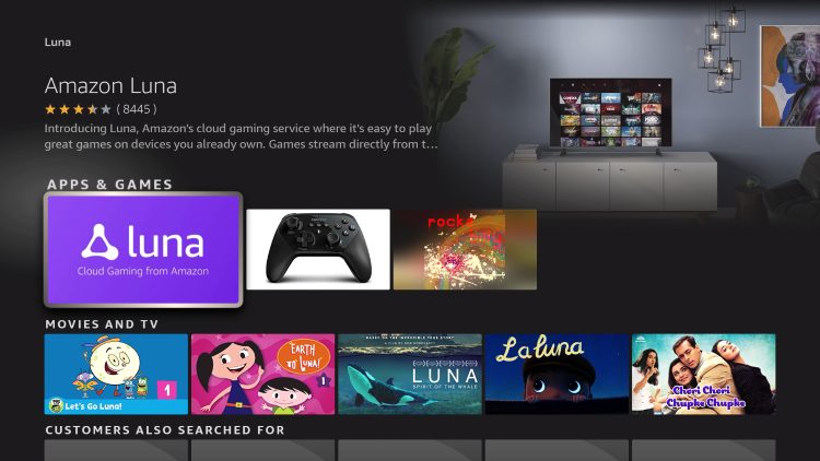 How to Play Amazon Luna on Tv