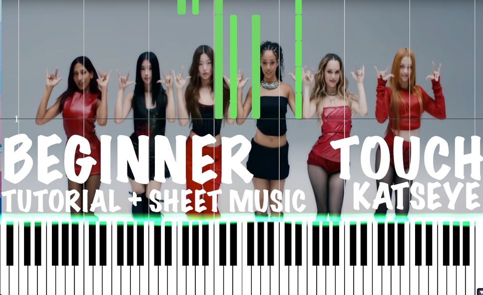Touch Katseye Violin Sheet Music