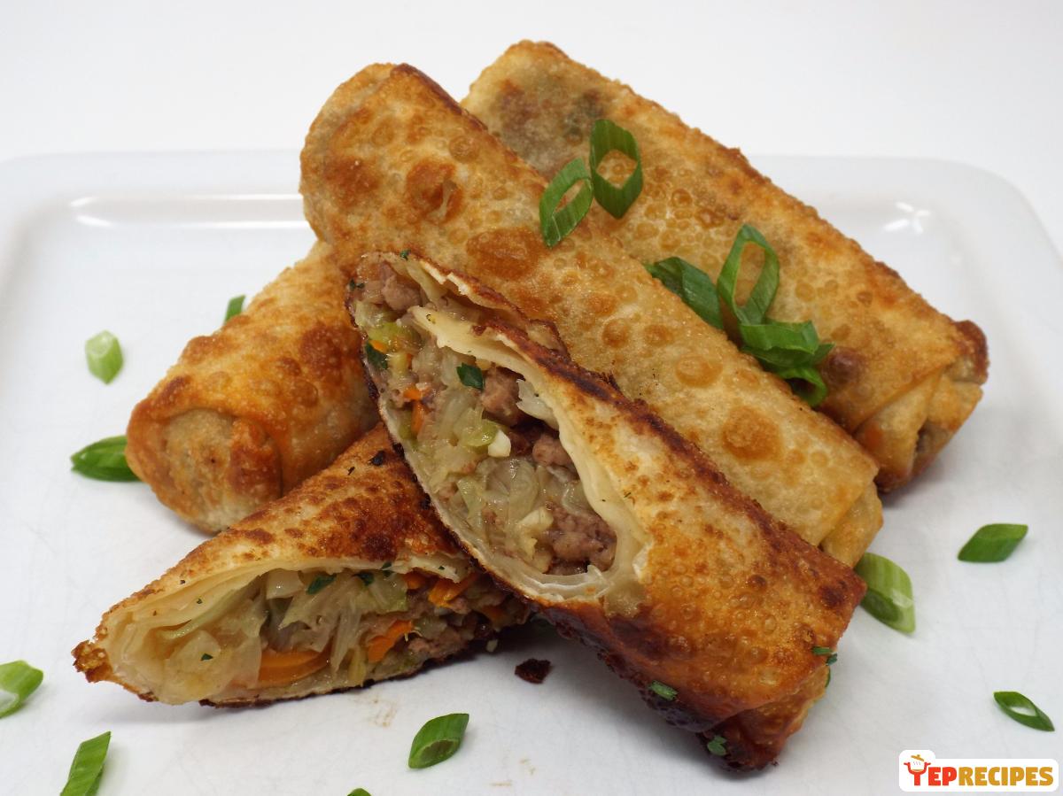 Pan Fried Egg Rolls