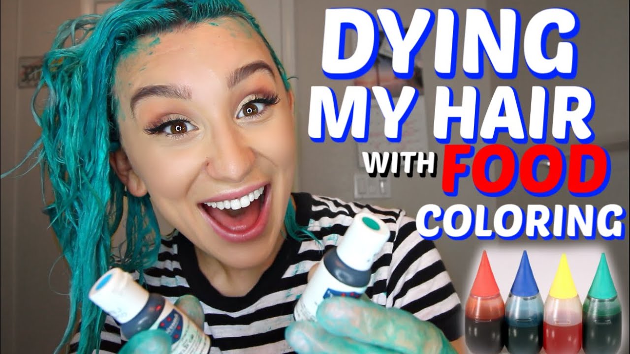 How Long Will Food Coloring Stay in Your Hair