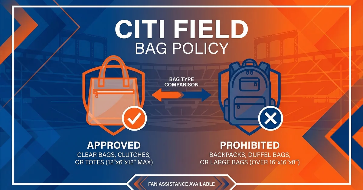 Citi Field Queens Bag Policy