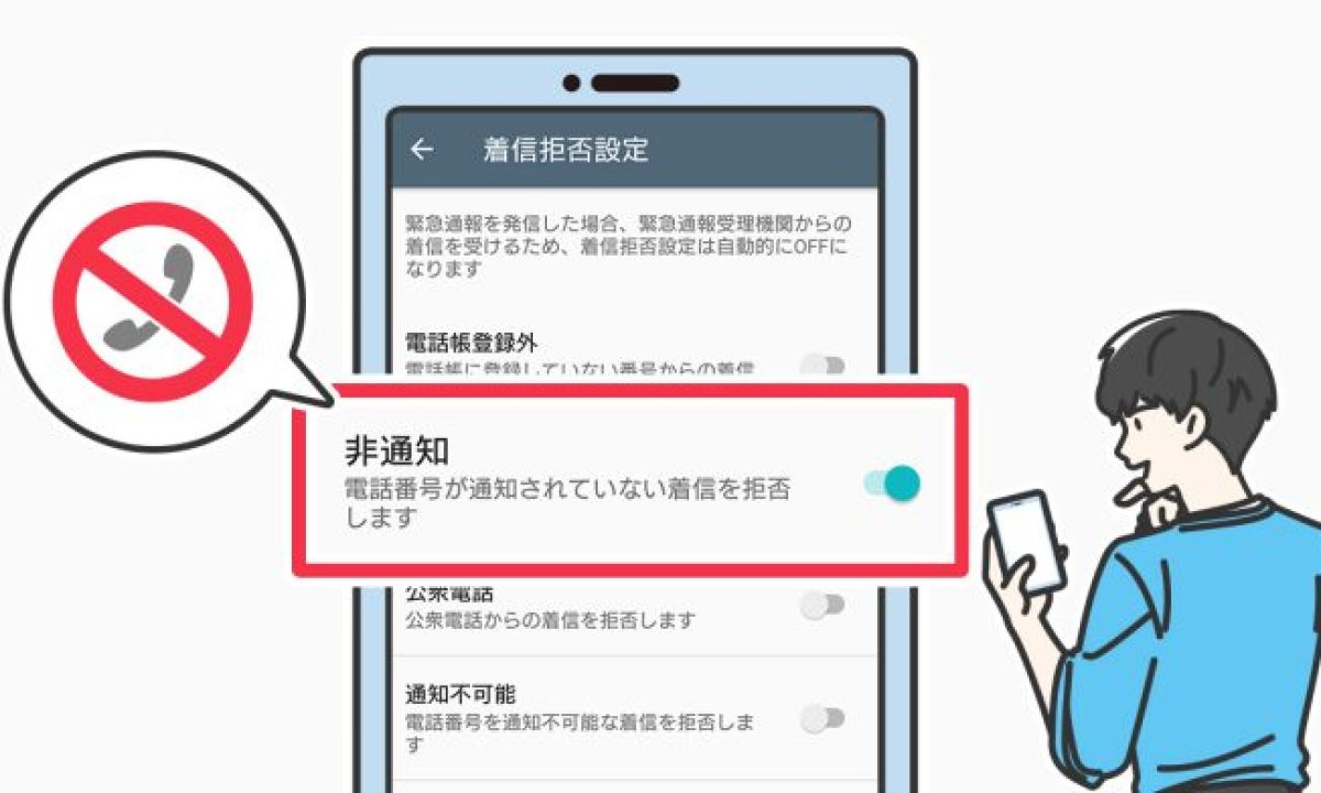 非通知着信拒否で相手に何が聞こえる？2026年完全対策ガイド