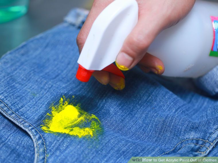 How Do You Get Dried Paint out of Clothes