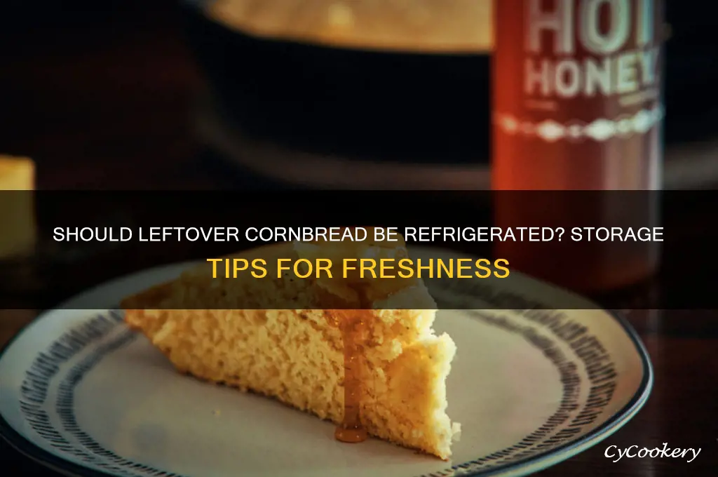 Does Cornbread Need to Be Refrigerated After Cooking