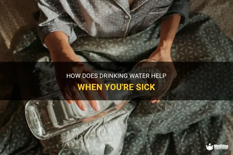 Does Drinking Water Help Sickness Go Away