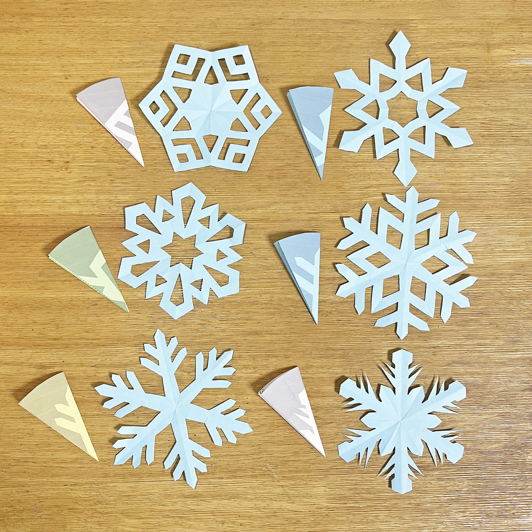 雪の結晶の折り紙決定版｜失敗しない6角形の作り方と華やか立体完全解説