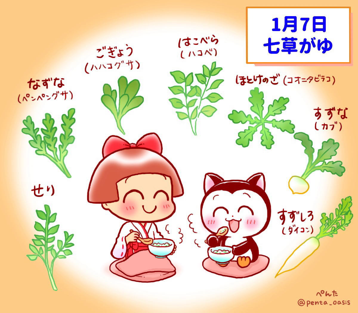 1月7日は何の日？七草粥の由来や松の内の地域差、昭和最後の日を解説