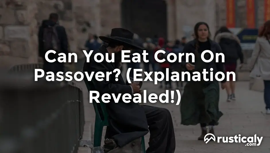 Can You Eat Corn for Passover