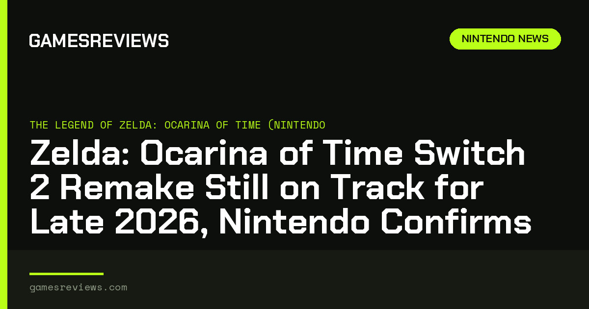 Zelda Ocarina of Time Switch 2