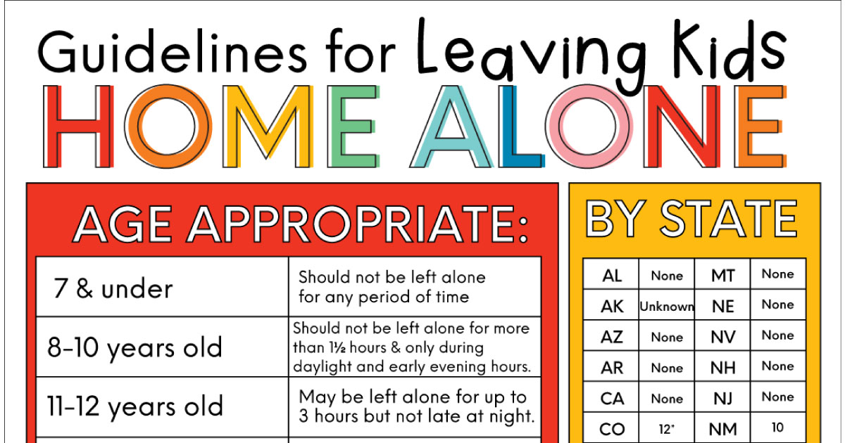 Can You Leave a 13 Year Old Home Alone Uk