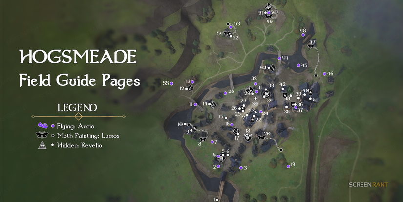 Hogwarts Legacy Field Guide Pages Hogsmeade
