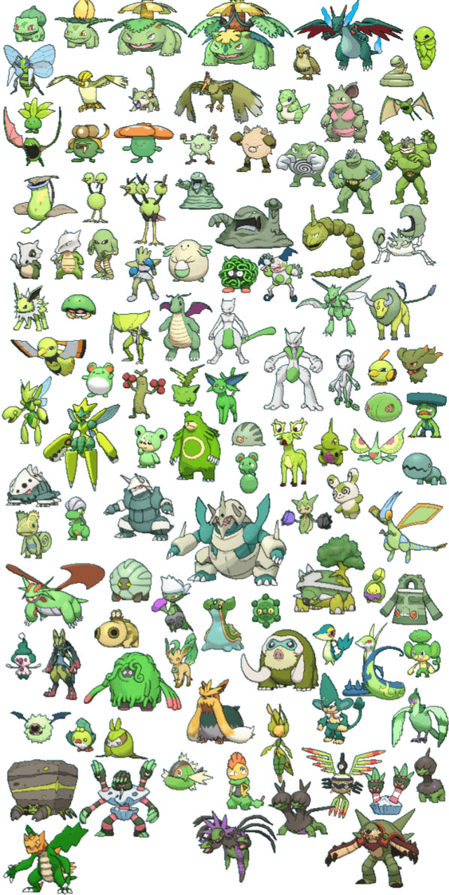 緑のポケモン徹底解剖！フシギバナからレックウザまで人気の真相