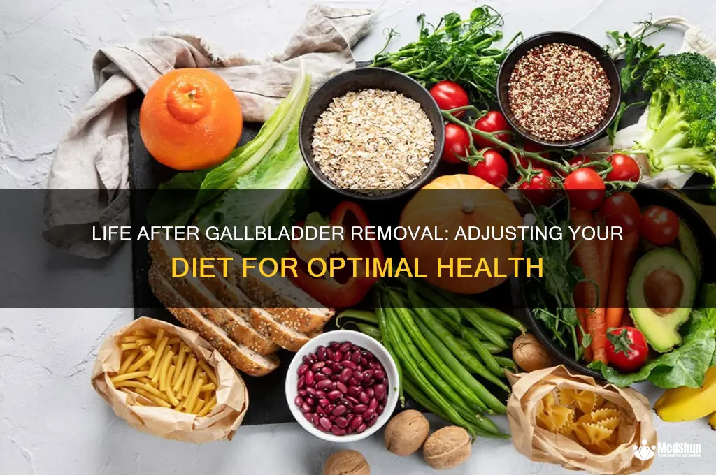 Change in Diet After Gallbladder Removal