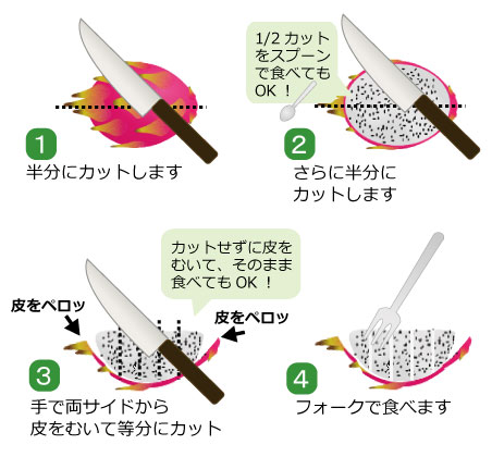【真相】 ドラゴン フルーツ の 食べ 方 最新画像・動画まとめ #655
