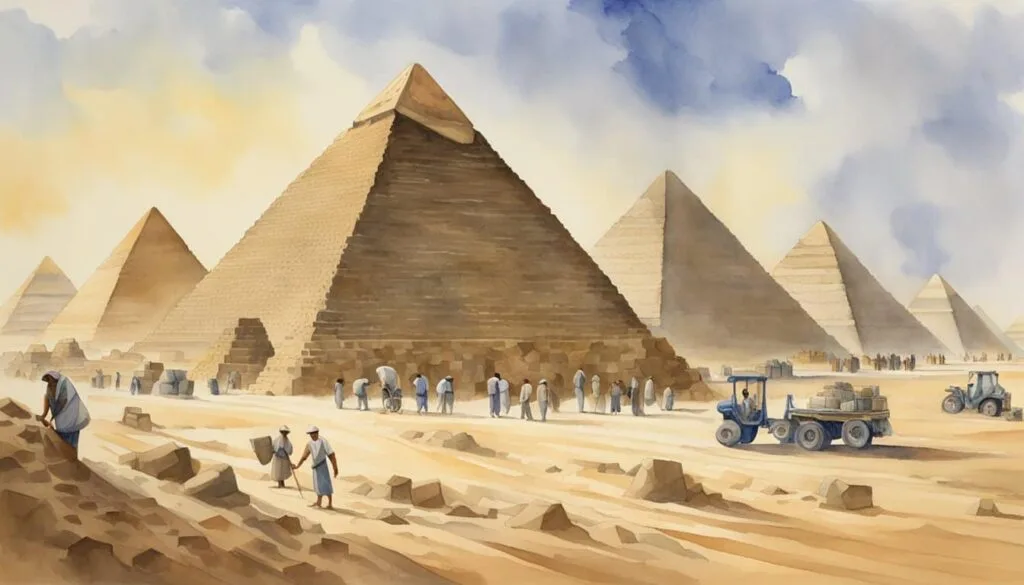 When Were Pyramids of Giza Built