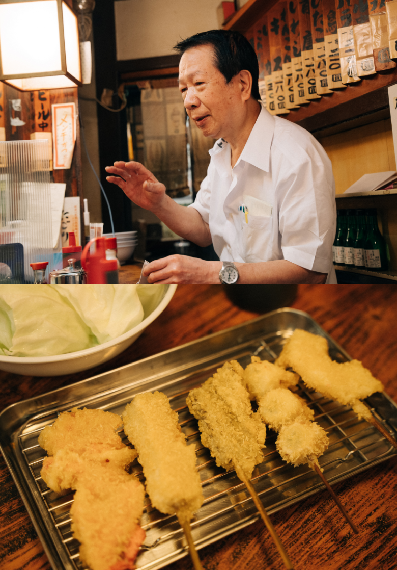 大阪名物串カツ鳥の巣の真実！極上衣の秘密と名物どて焼きを徹底解剖