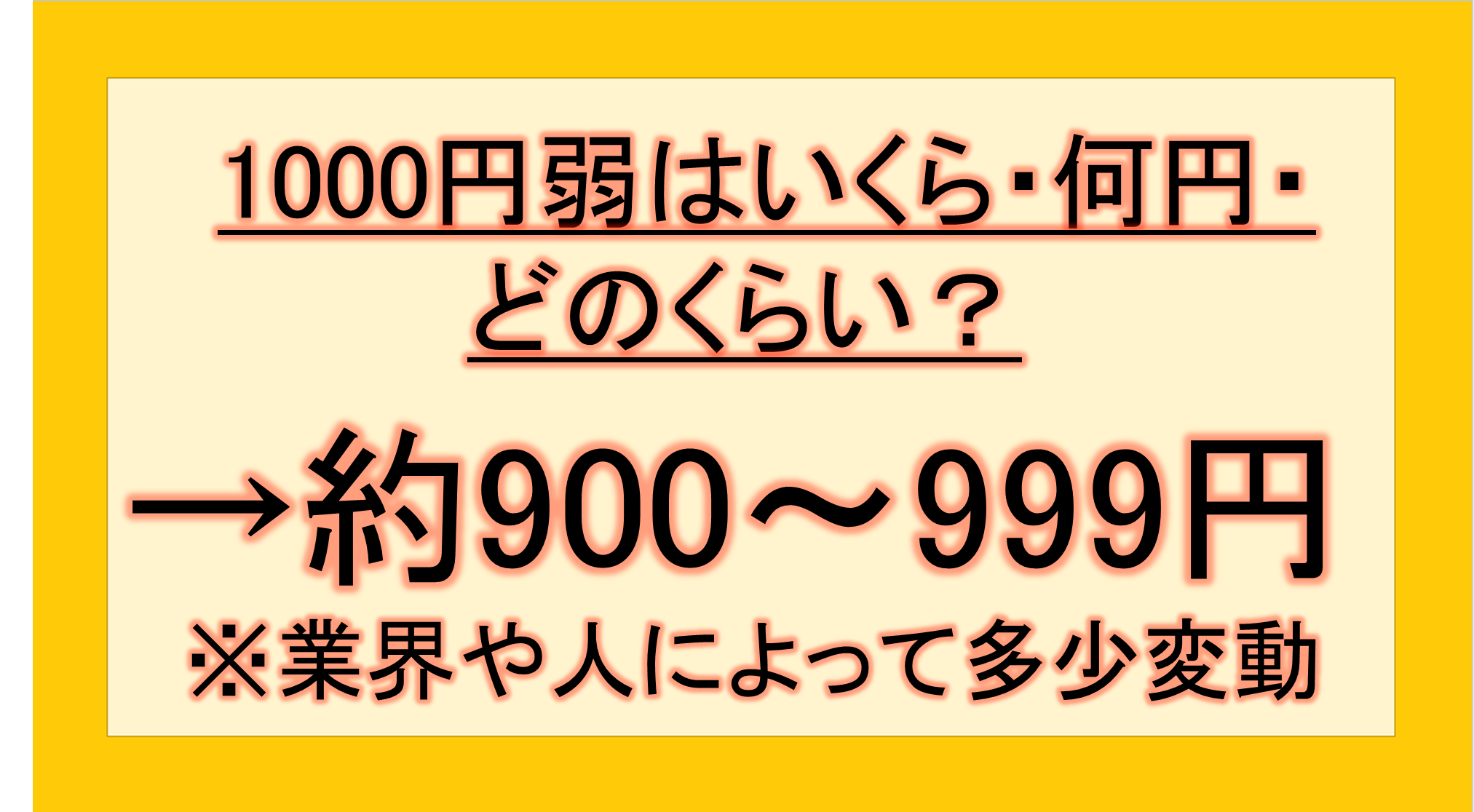 「1000円弱」って実際いくら？900円台か1000円超えか、2026年の物価高で広がる誤解と正しい境界線