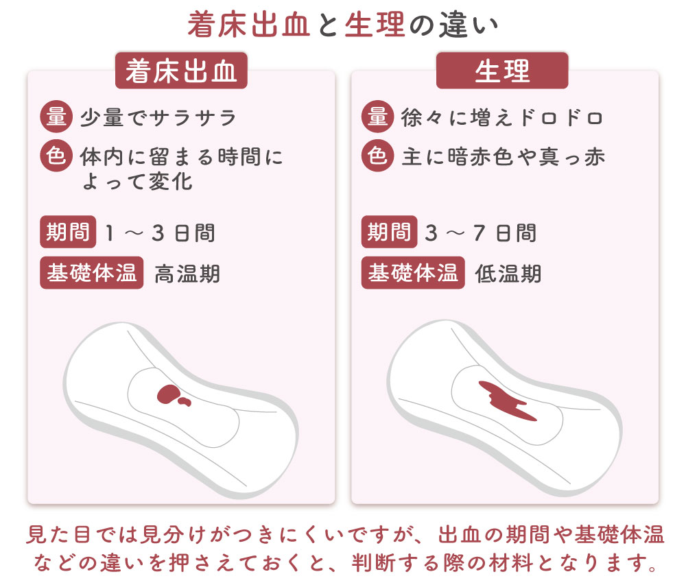 着床出血と生理の違いとは？時期・色・量で見分ける兆候と検査薬の鉄則