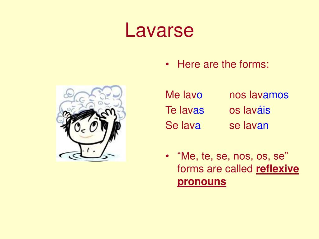 スペイン語Lavarseの意味と活用一覧｜Lavarとの違いを徹底解説