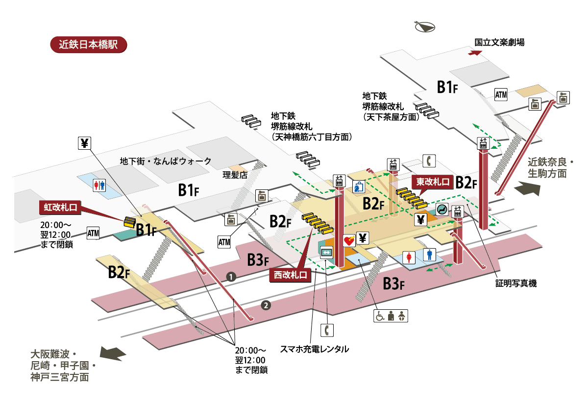【2026年最新】黒門市場の熱気と新型車両が交錯する街——再開発とインバウンドで進化を止めるな「近鉄日本橋駅」の現在地