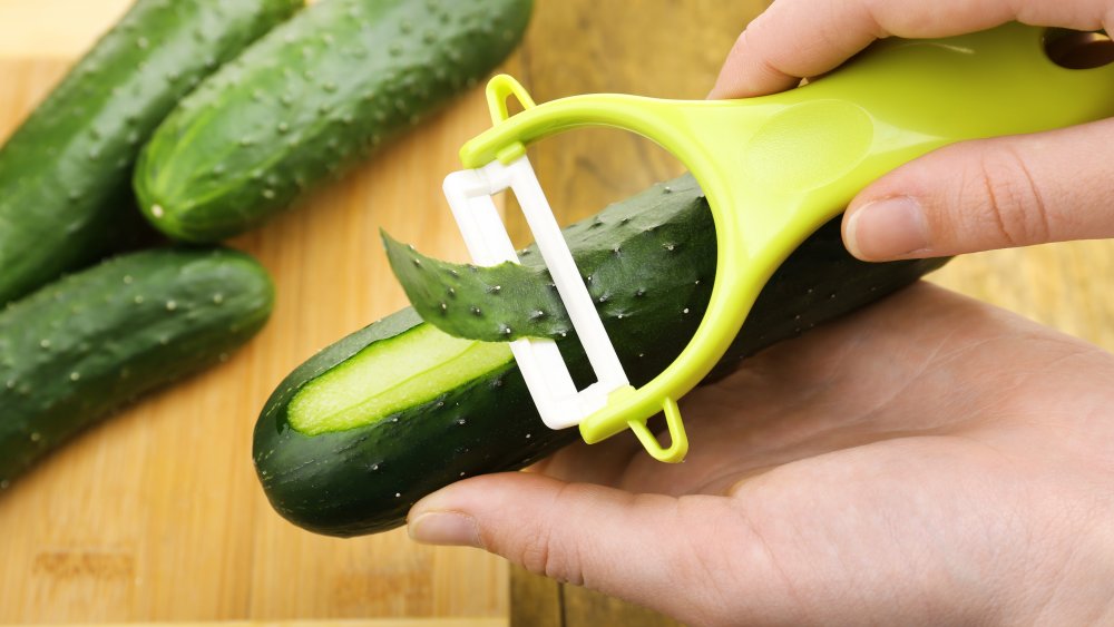 Cucumber Skin on or Off