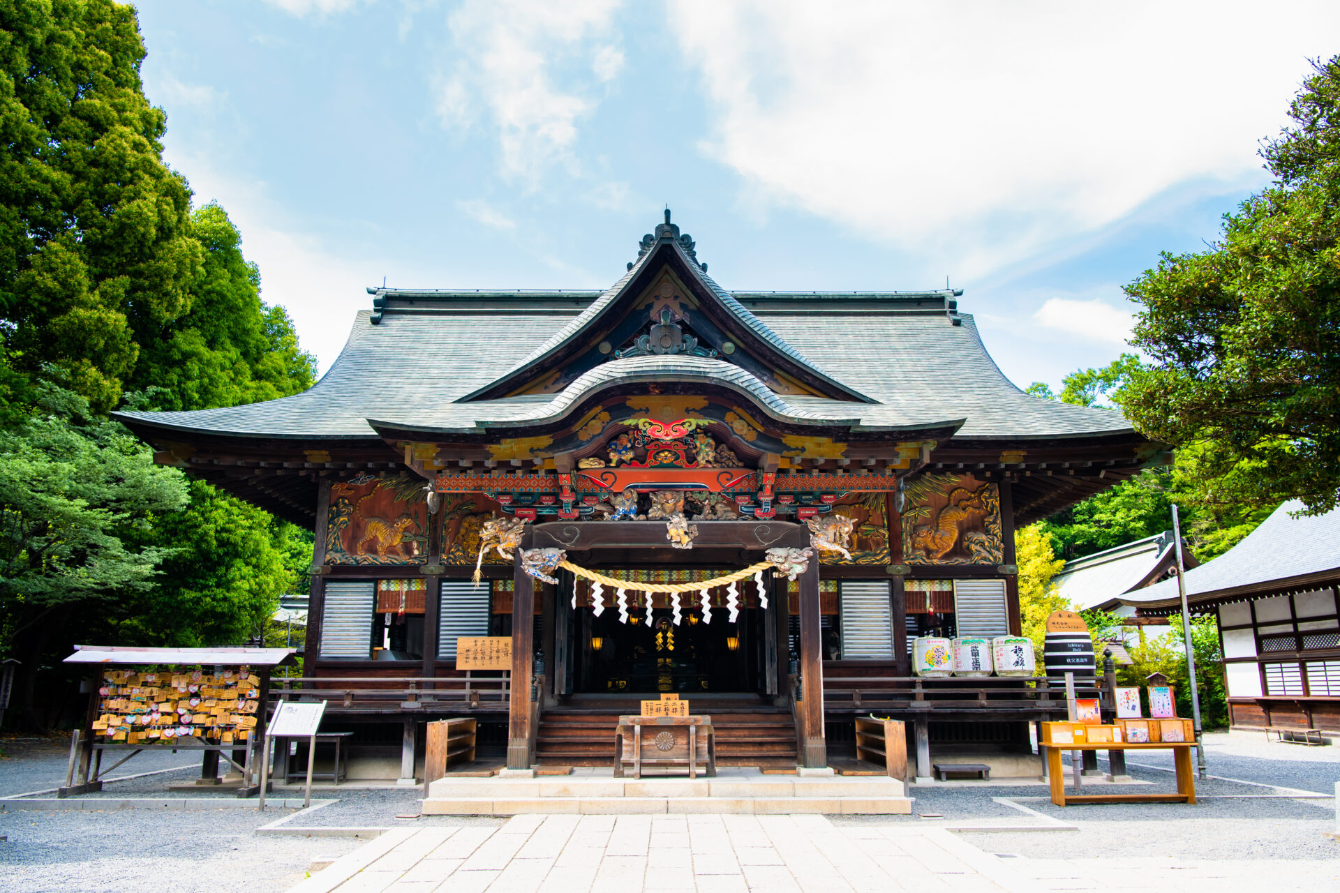 徳川家康の彫刻とアニメ聖地！秩父神社の見どころと御朱印巡り