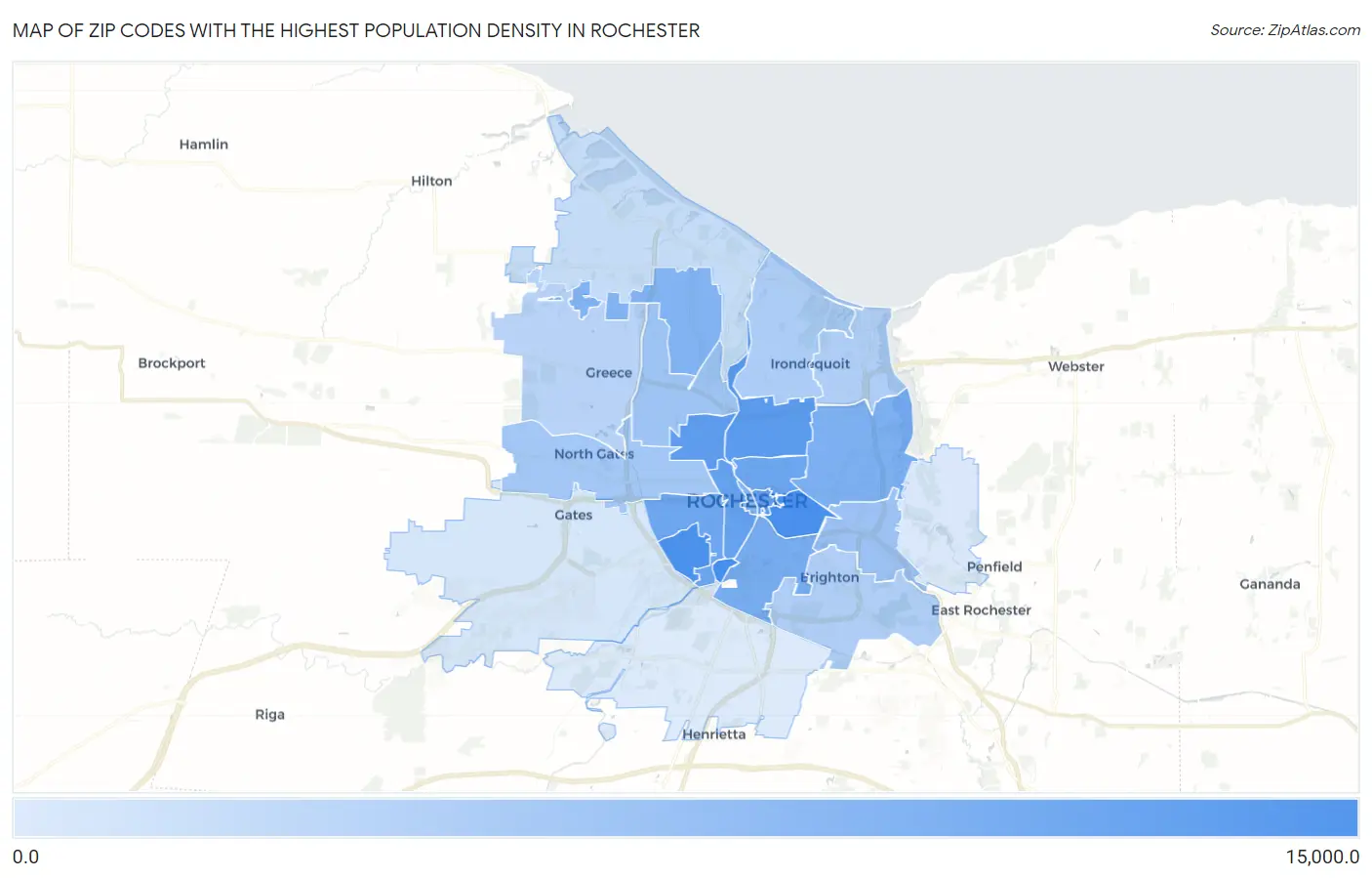 Greater Rochester Area Population