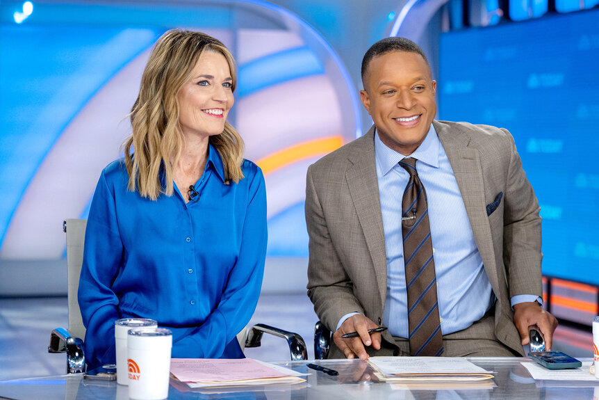 Savannah Guthrie Rejoins Craig Melvin at the Today Show Desk