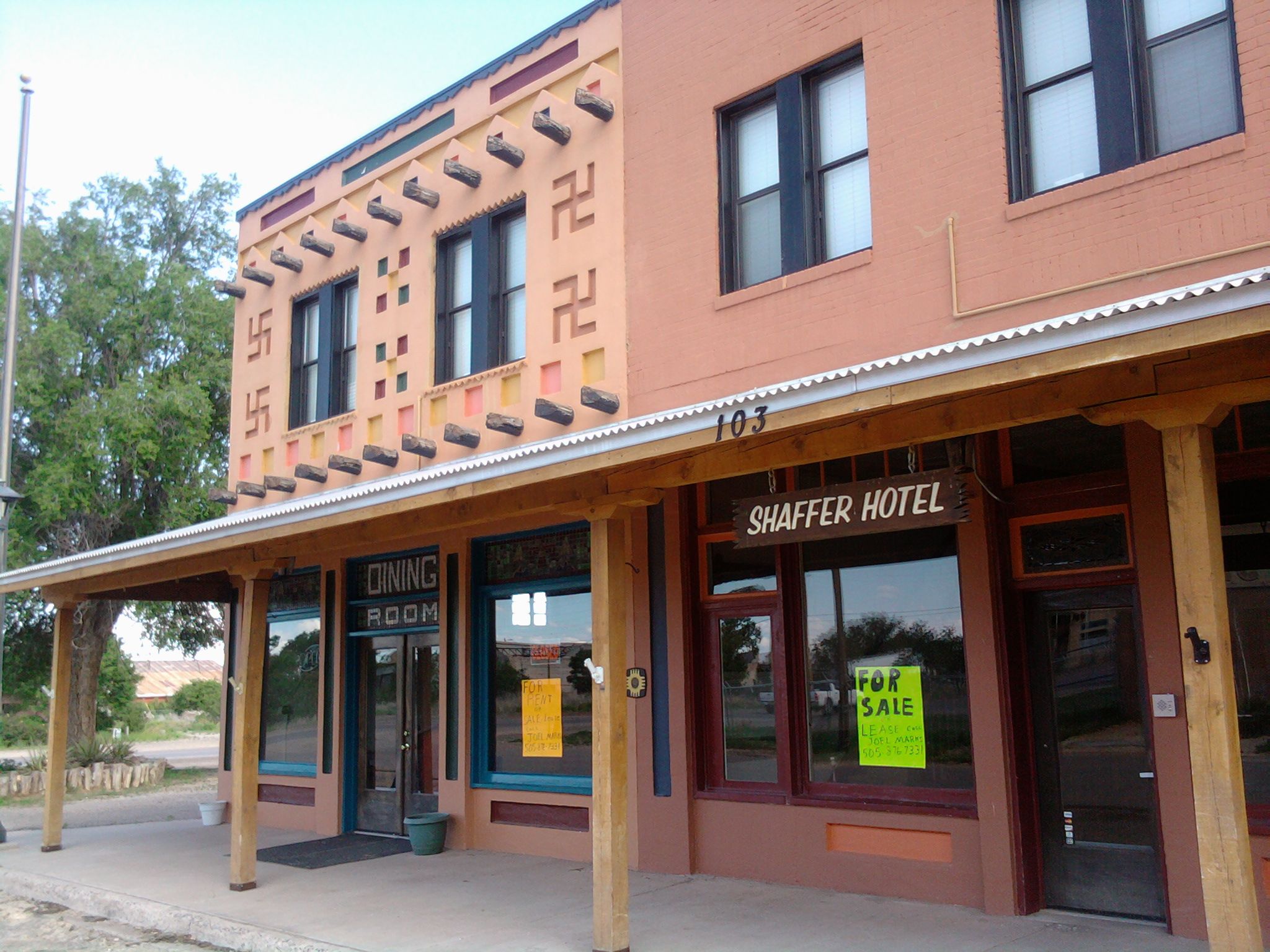 Shaffer Hotel Mountainair Nm