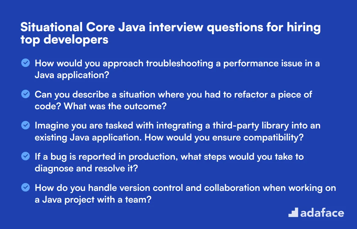 Core Java Interview Questions and Answers