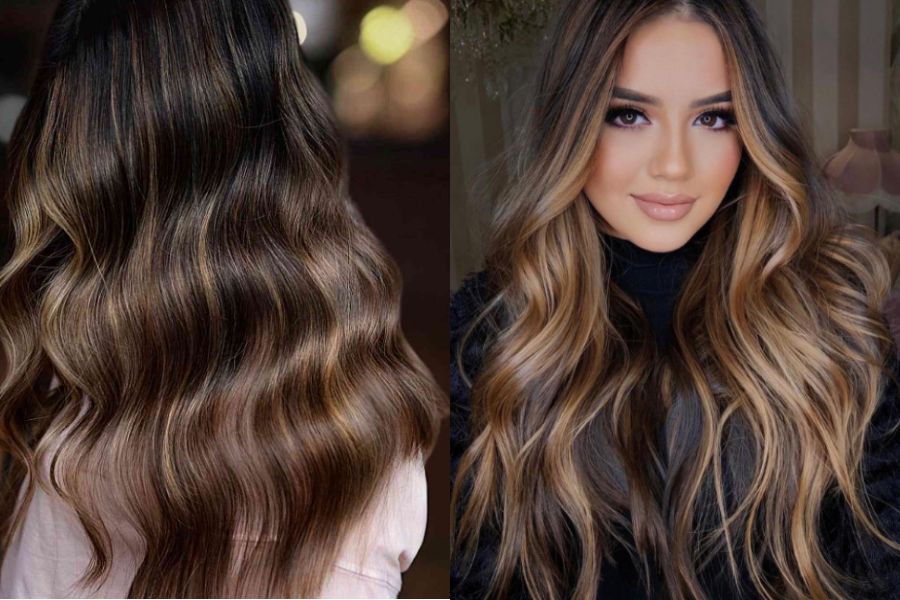 Dark Brown Hair Color to Light Brown