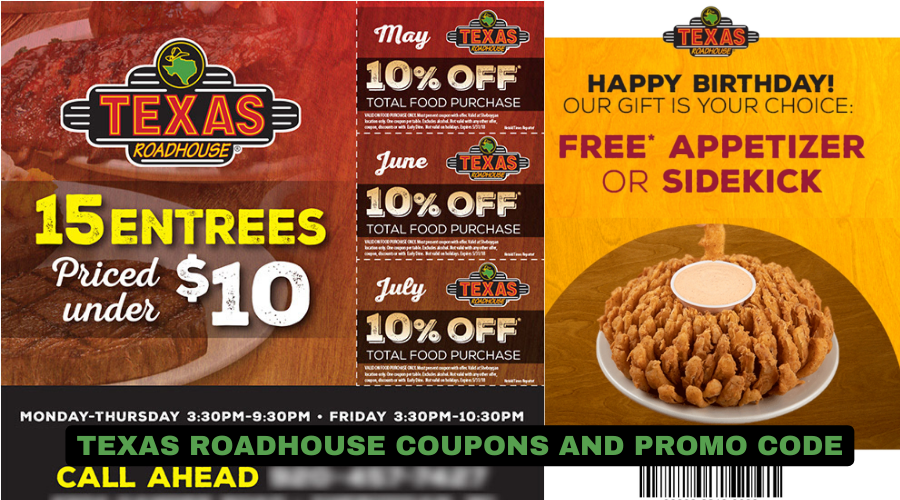 Coupon for Texas Roadhouse