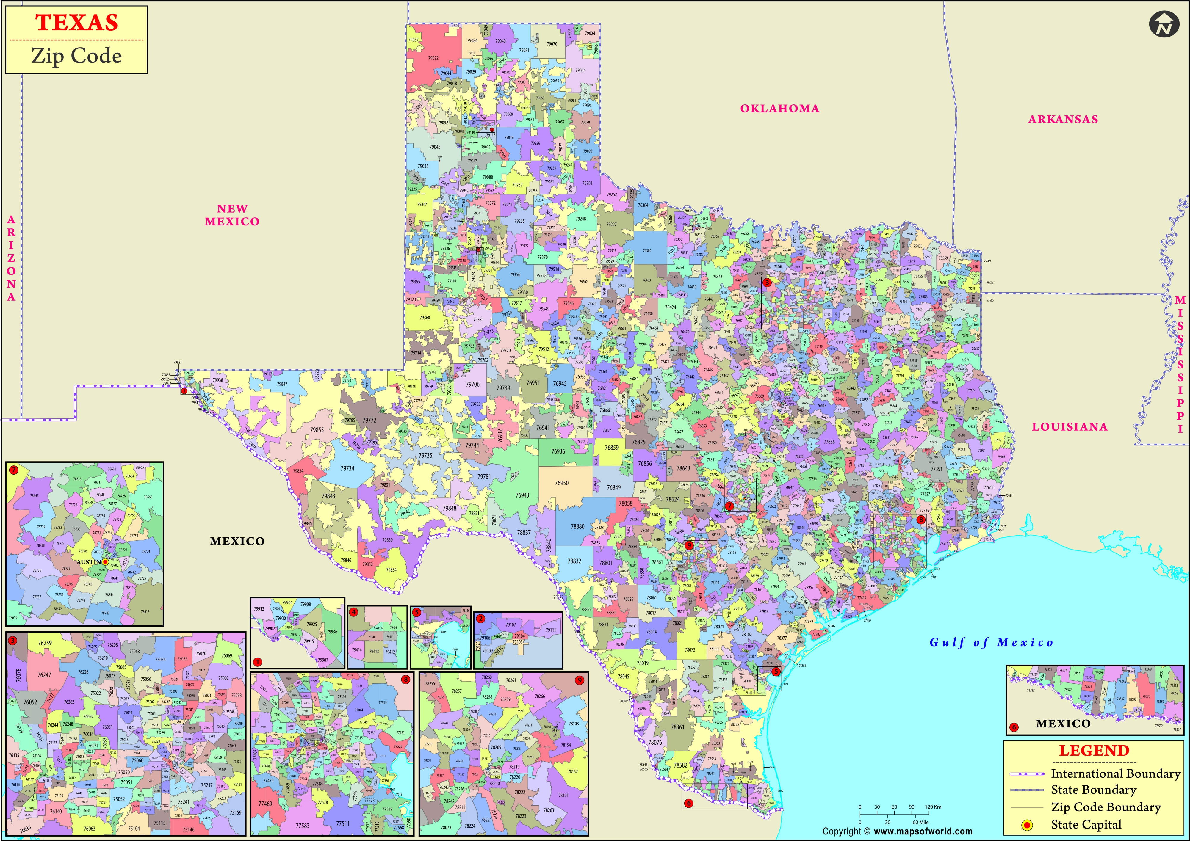 What Is the Texas Zip Code