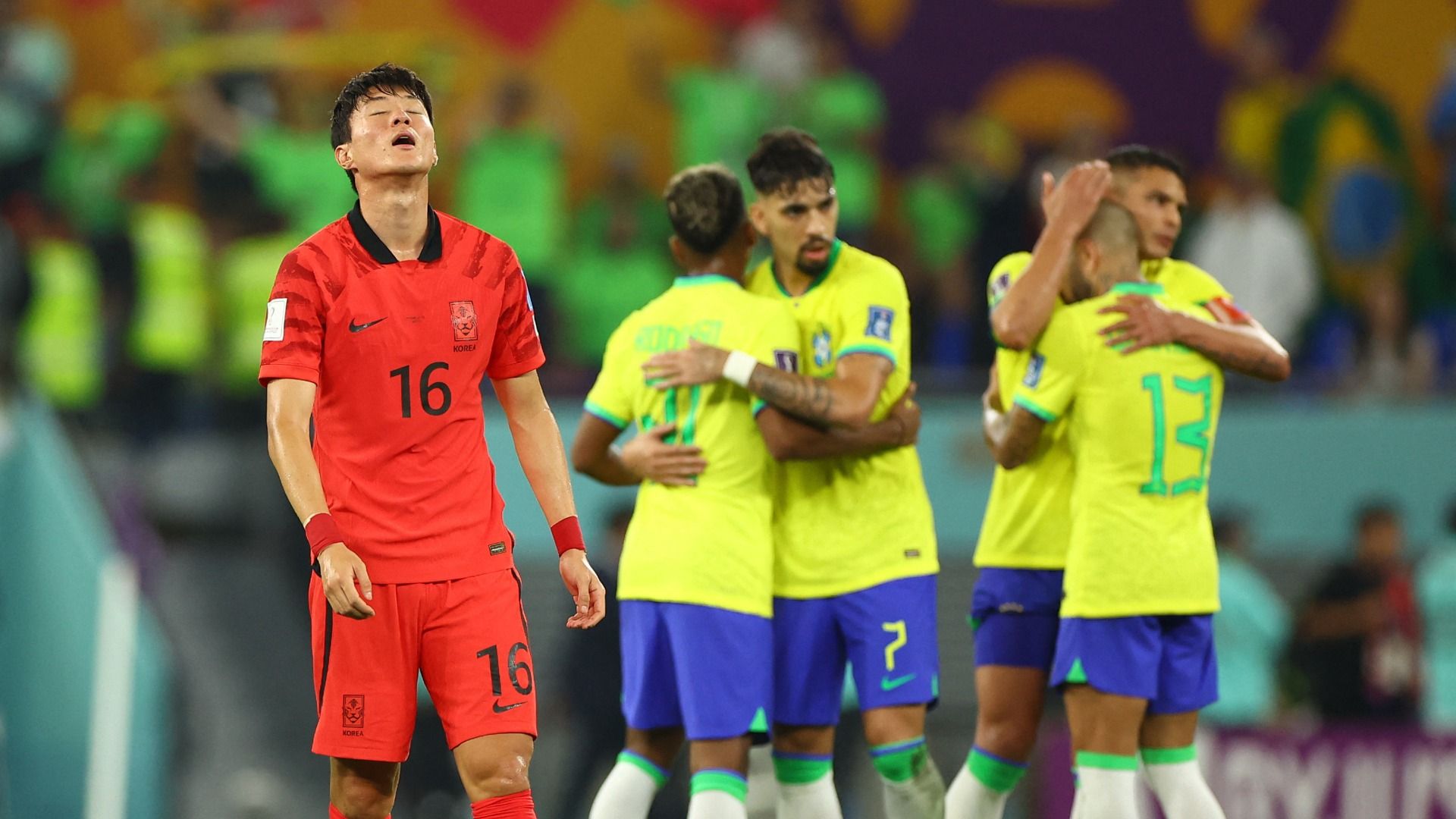 韓国対ブラジル徹底解剖！エース直接対決と勝敗を分けた決定打
