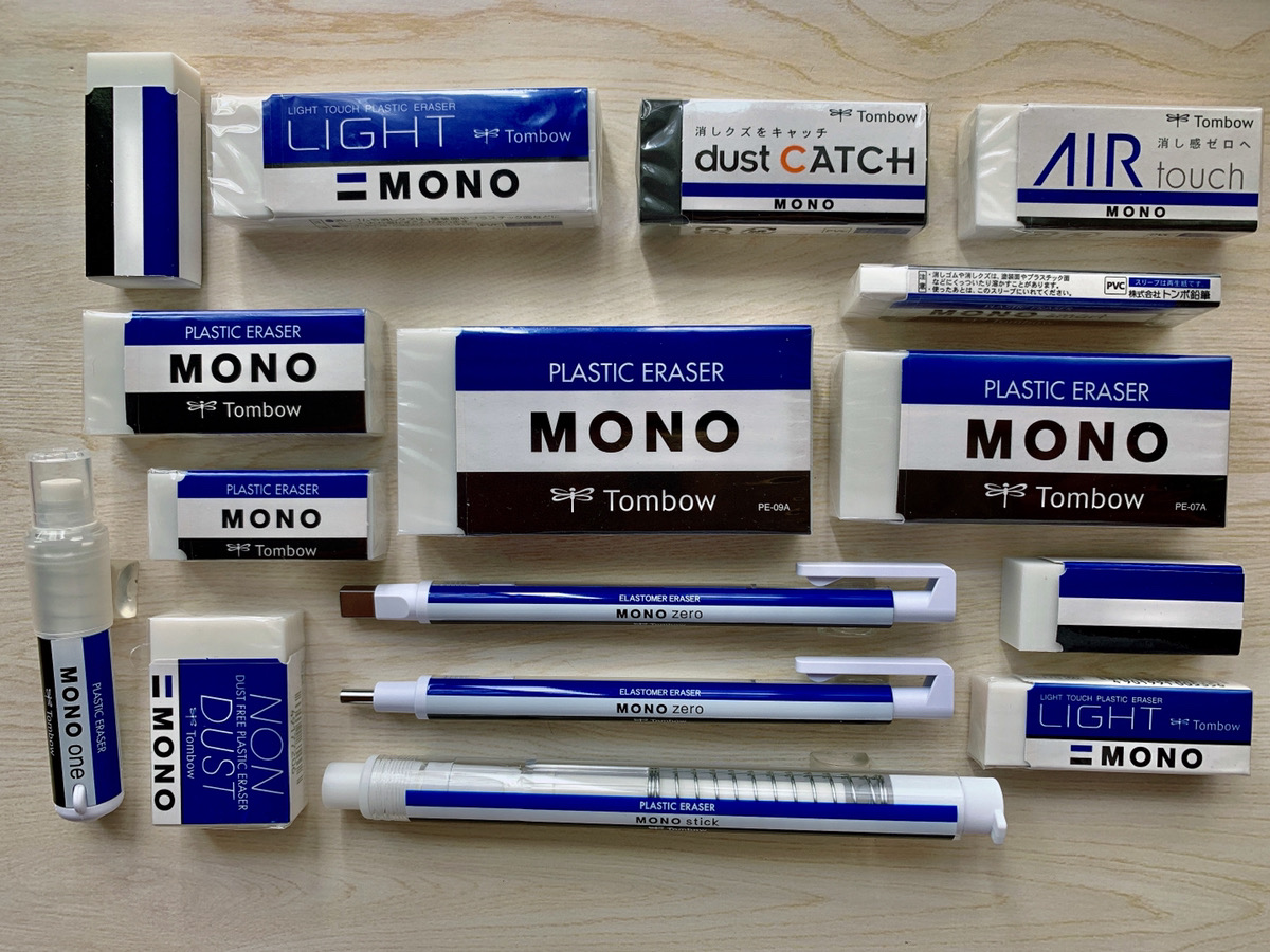 Mono消しゴムはなぜ圧倒的に消えるのか？切れ込みの秘密と全種徹底解剖