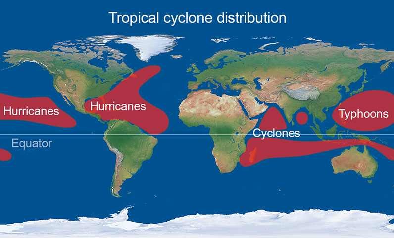 Where Do Most Hurricanes Form