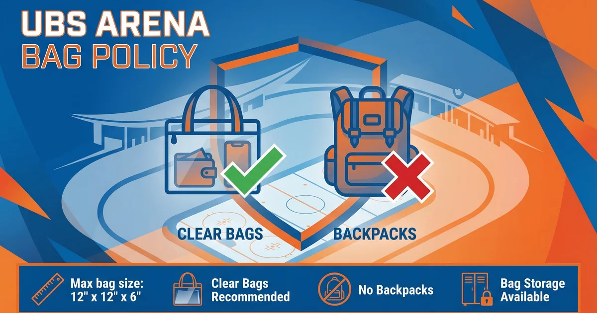 Ubs Arena Concert Bag Policy