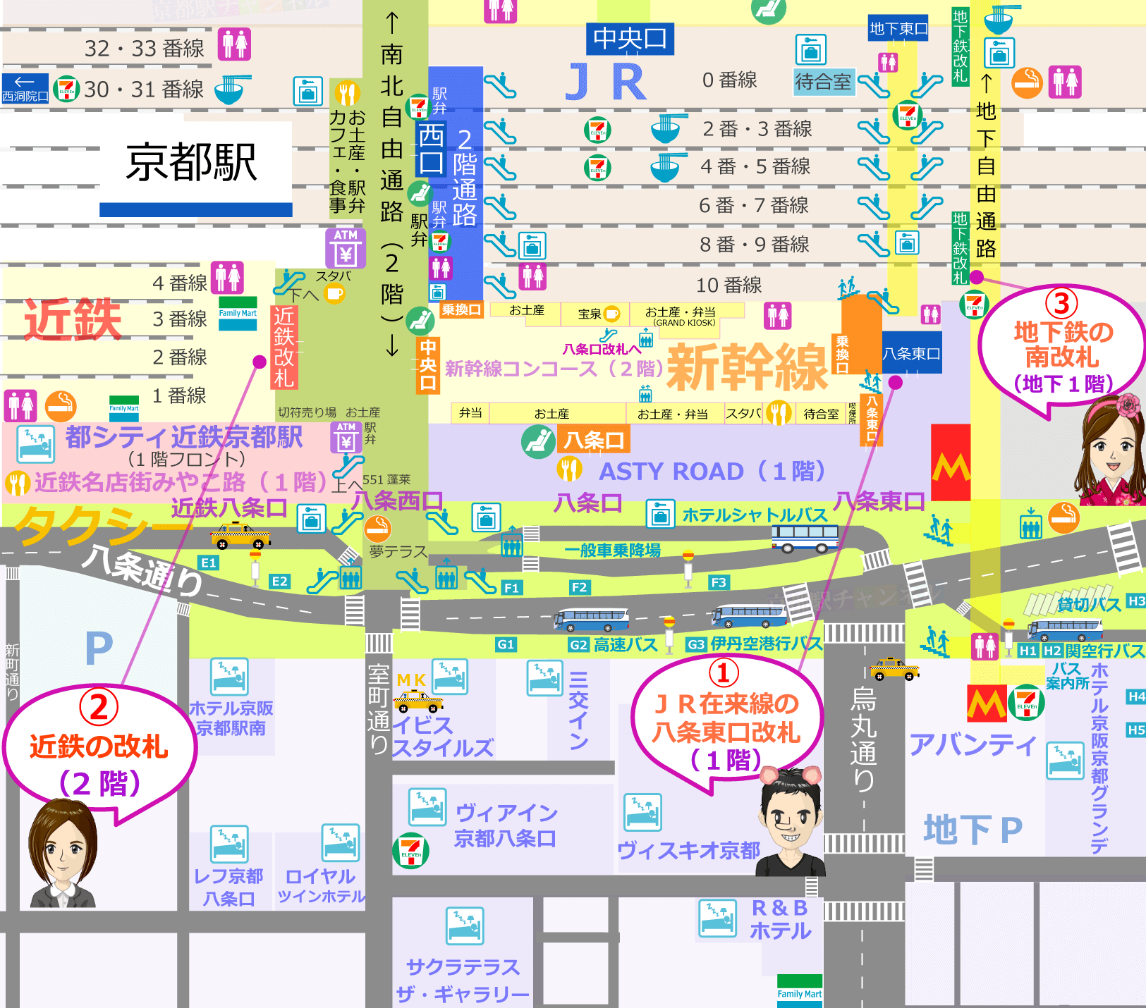 京都駅の裏を歩く！地元民が明かす最新グルメと混雑回避ルート
