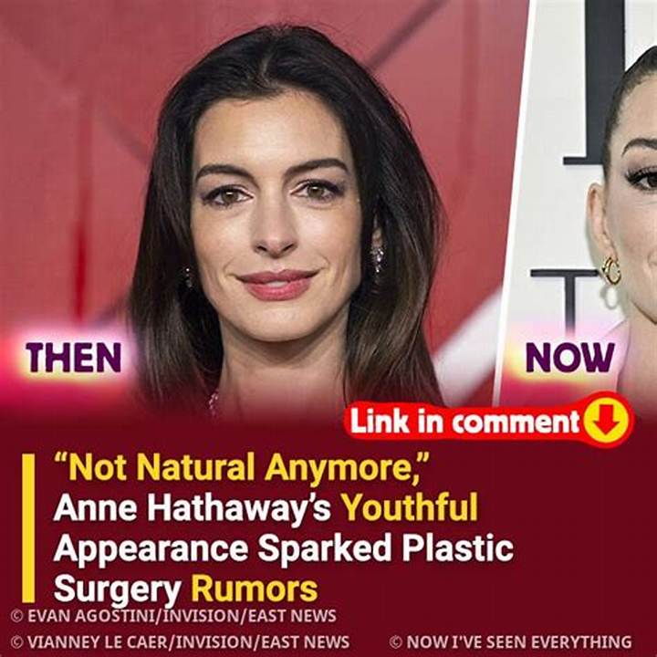 Anne Hathaway Addresses Viral Rumors About Her Youthful Appearance