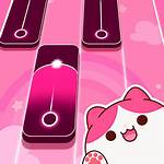 Baby Angela Playing Piano - Cat Games