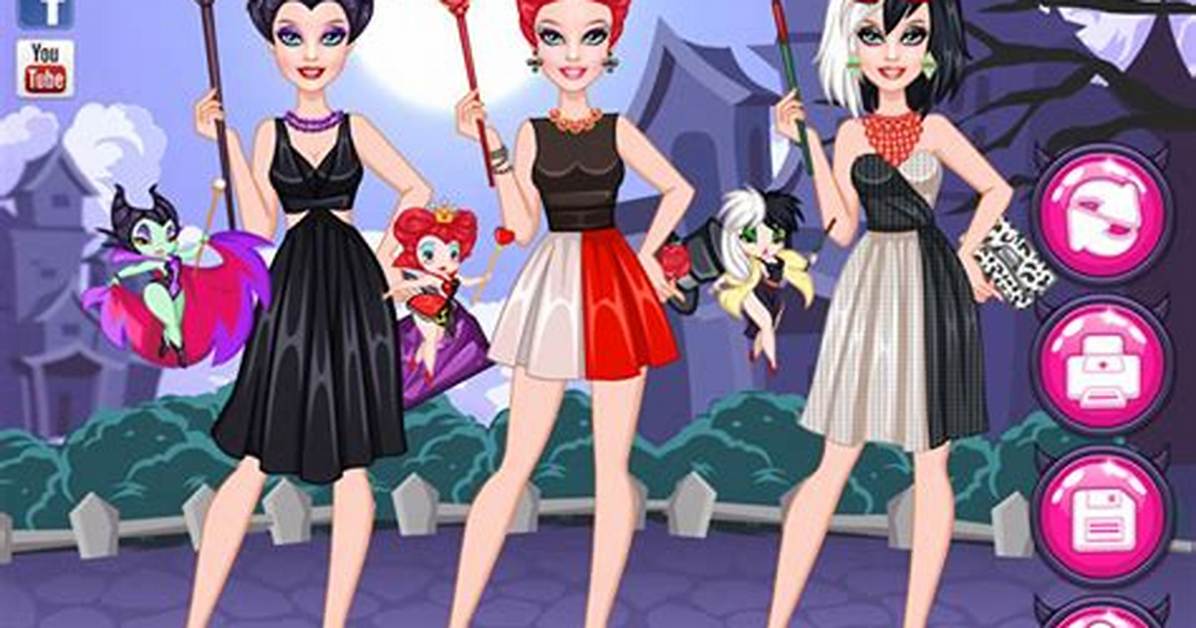 Barbie Disney Villains Makeover - Barbie Games