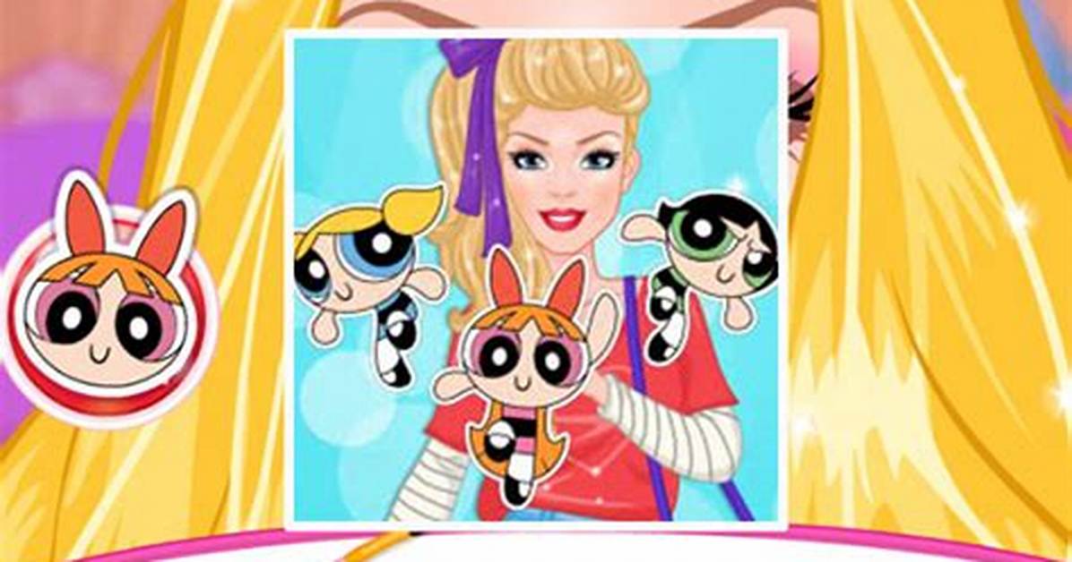 Barbie's Powerpuff Looks - Barbie Games