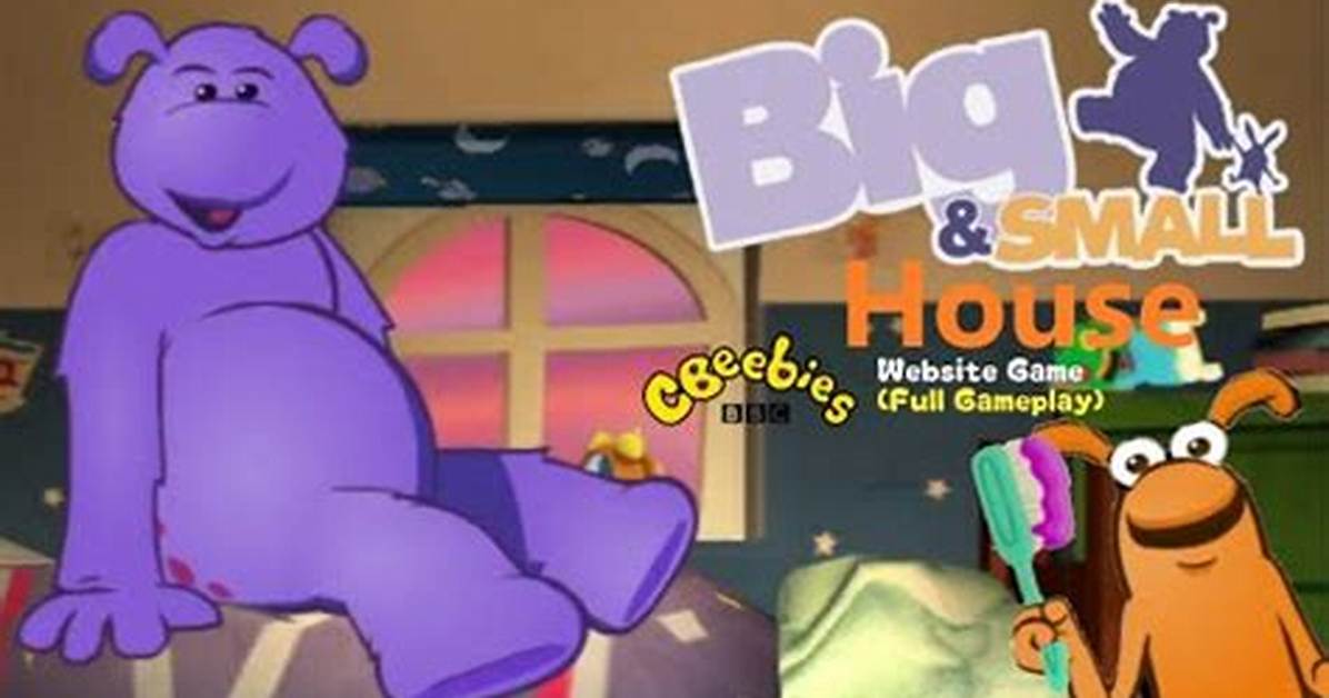 Big and Small House - Kindergarten Games
