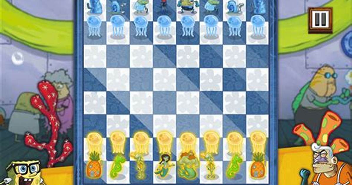 Bikini Bottom Chess - Spongebob Games